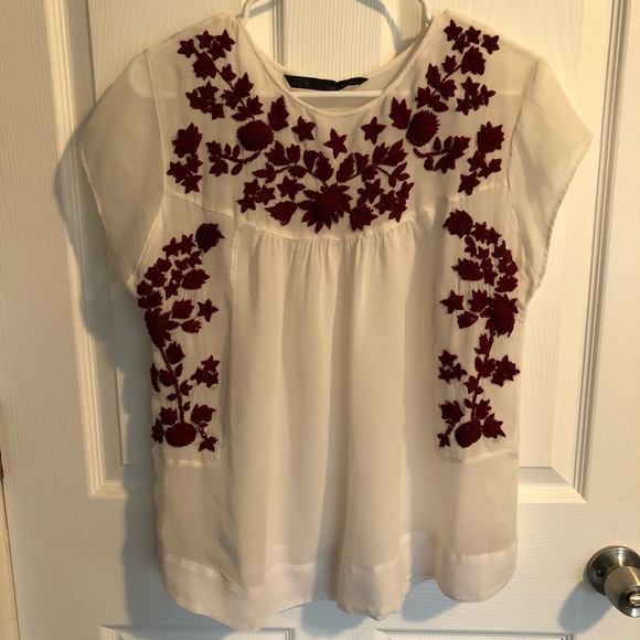 Zara Tops - Zara XS BOHO Blouse